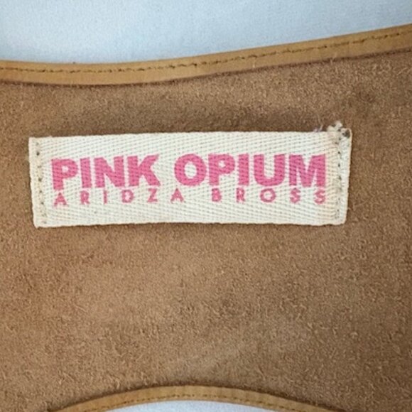 Tan leather belt - Picture 4 of 5